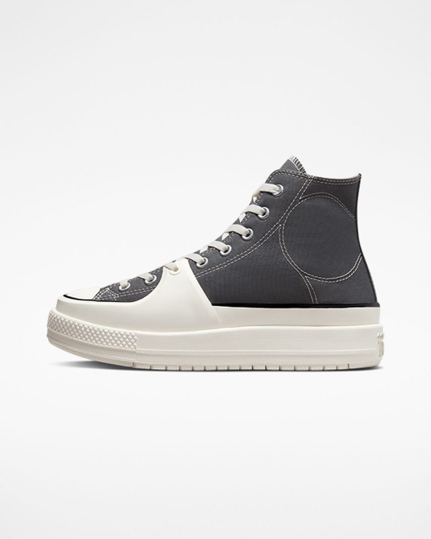 Men's Converse Chuck Taylor All Star Construct High Top Shoes Grey / White | AU 3548CM